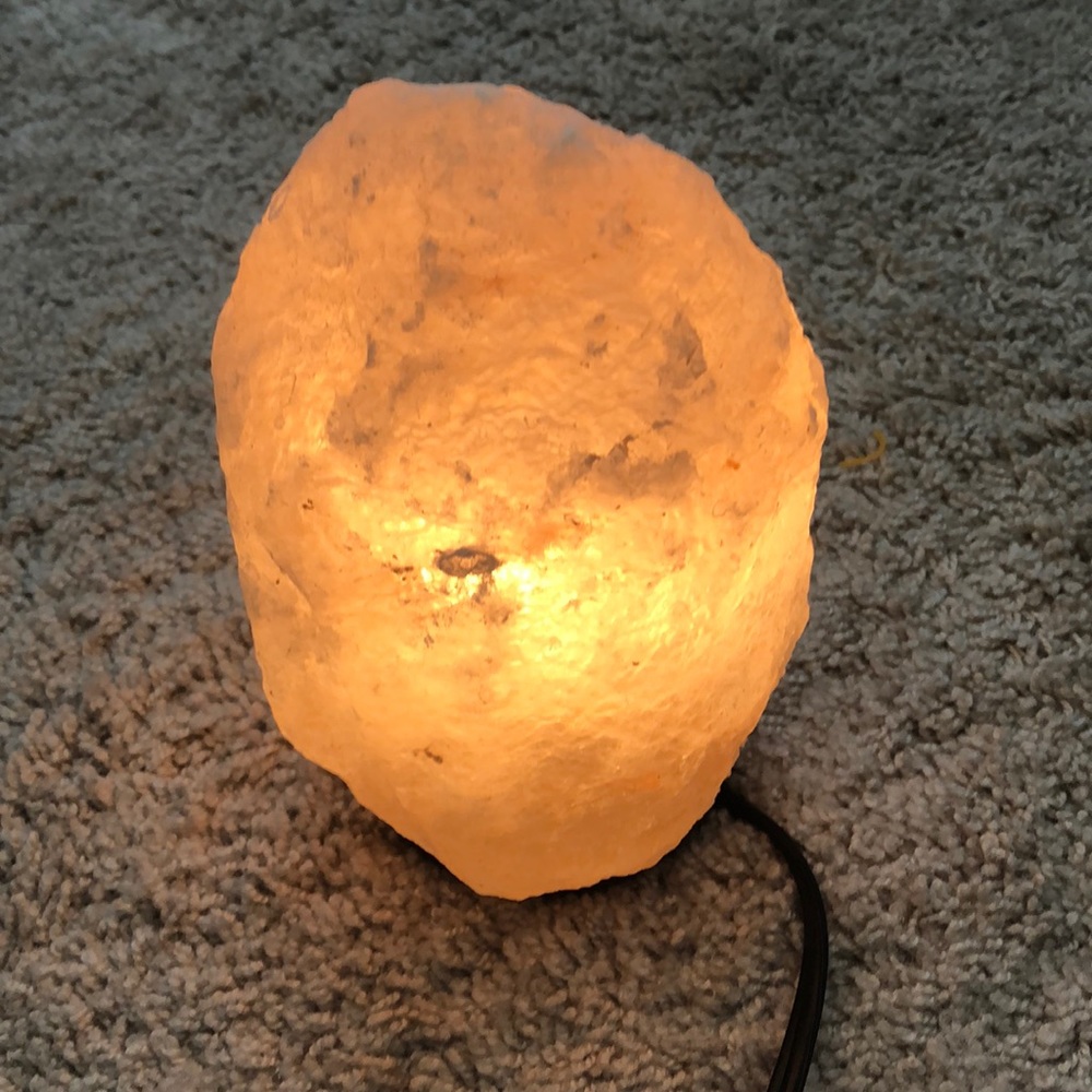 Pink Salt Crystal Lamp